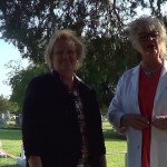 dr graveyard and charlene orr 2013 moonlight meander cemetery tour(1)
